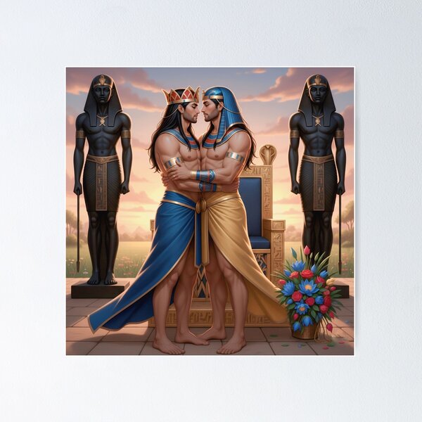 Item preview, Elegant depiction of same-sex love  designed and sold by Elando1212.