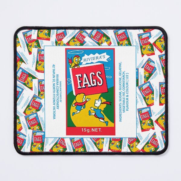 Item preview, "FAGS" ICONIC AUSTRALIAN CONFECTIONERY, RETRO LOLLY designed and sold by Brydson-Art.
