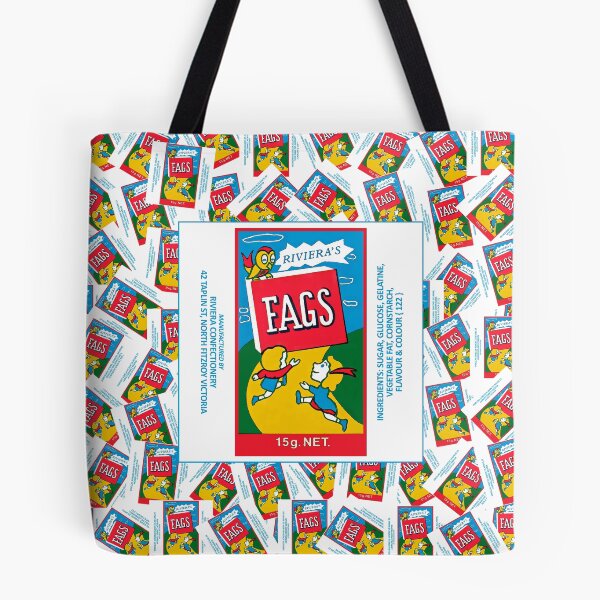 Item preview, "FAGS" ICONIC AUSTRALIAN CONFECTIONERY, RETRO LOLLY designed and sold by Brydson-Art.