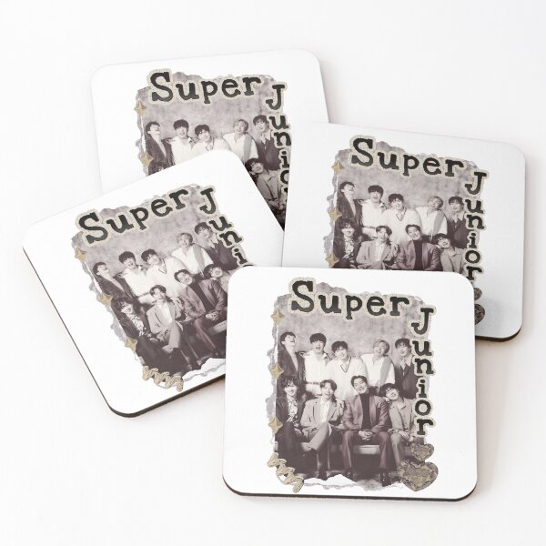 Item preview, Super Junior K-Pop Legacy Tribute Kpop boy group Art Scrapbook Collage Cozy Y2K Vintage Design designed and sold by HELL0WBELLO.