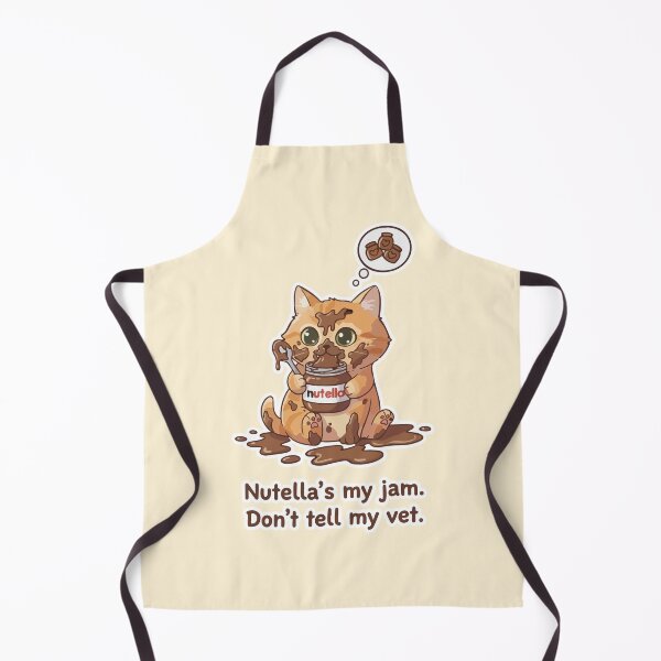 Item preview, Nutella's my jam. Don't tell my vet. designed and sold by Parallax Grafica.