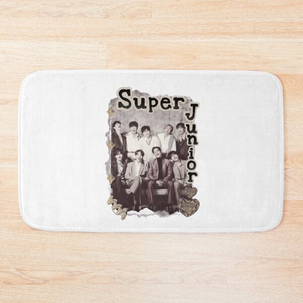 Item preview, Super Junior K-Pop Legacy Tribute Kpop boy group Art Scrapbook Collage Cozy Y2K Vintage Design designed and sold by HELL0WBELLO.