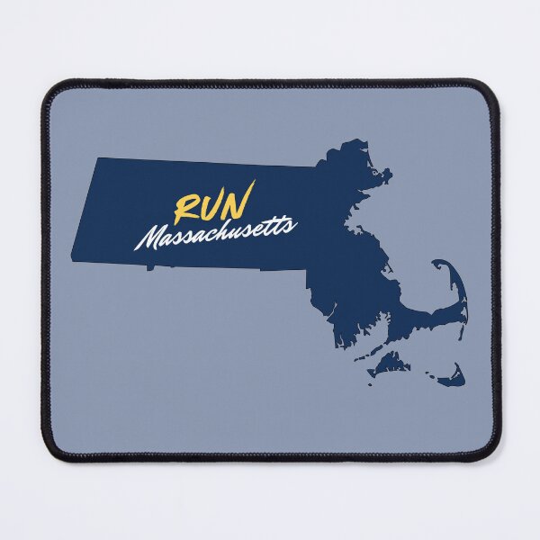 Item preview, Run Massachusetts • MA Running State Map Design designed and sold by More ER Tee's.