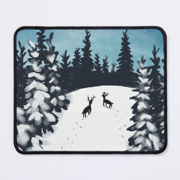 Item preview, Winter Deer designed and sold by cafefaevans.