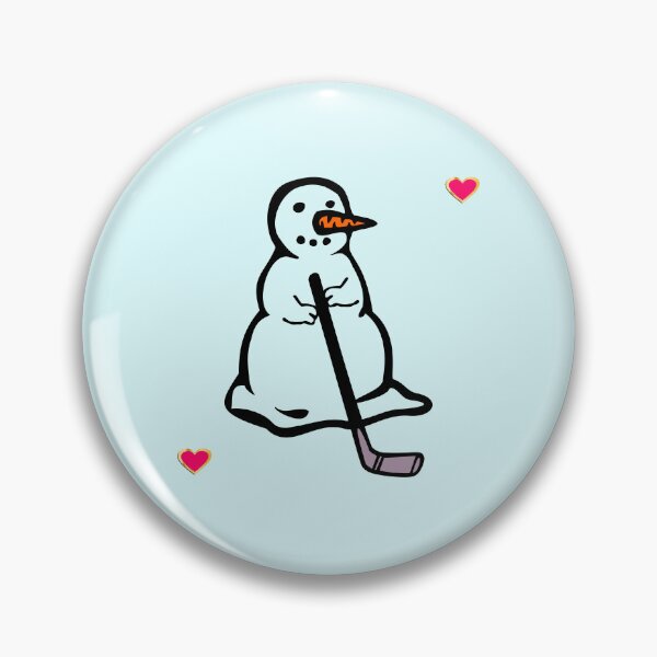 Item preview, Children's Hockey Snowman designed and sold by minimalartstory.