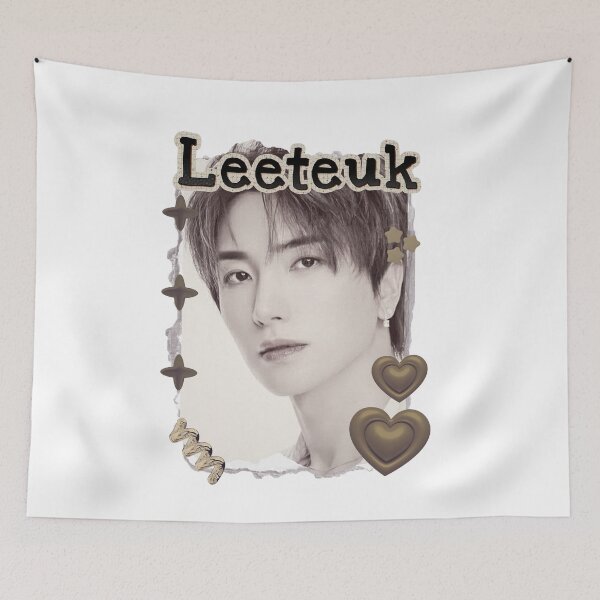 Item preview, Super Junior Leeteuk K-Pop Legacy Tribute Kpop boy group Art Scrapbook Collage Cozy Y2K Vintage Design designed and sold by HELL0WBELLO.