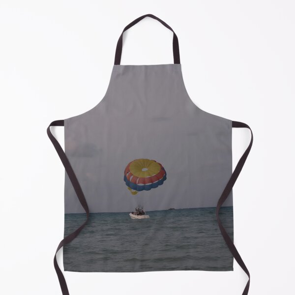 Item preview, Colorful Parasailing Boat at Sunset Coastline designed and sold by Torizo.
