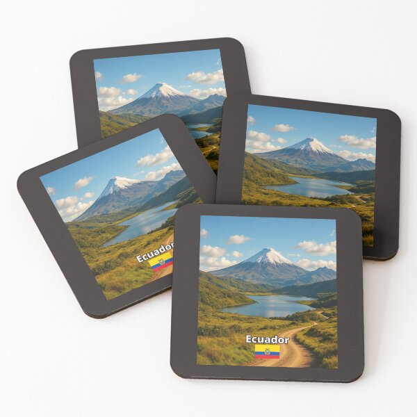 Item preview, Ecuador scenic travel nature landscape poster  designed and sold by Tienda-Vane.