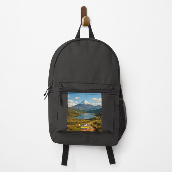 Item preview, Ecuador scenic travel nature landscape poster  designed and sold by Tienda-Vane.