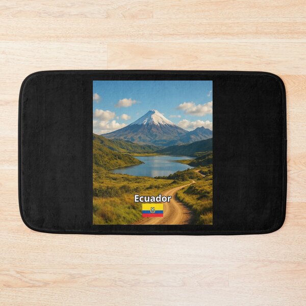 Item preview, Ecuador scenic travel nature landscape poster  designed and sold by Tienda-Vane.
