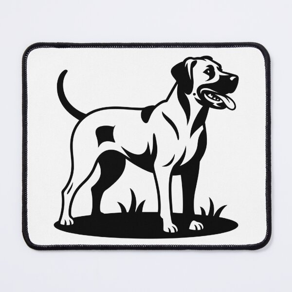 Item preview, Black Mouth Cur Dog designed and sold by theartfulaspie.