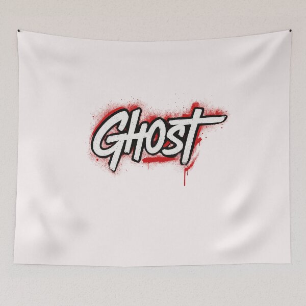 Item preview, Ghost Graffiti Street Art – Urban Spray Paint Design designed and sold by LegendsOfLife37.