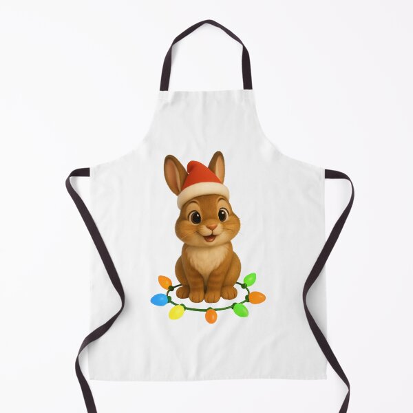 Item preview, Christmas Eastern Cottontail Rabbit designed and sold by Sillytoe.