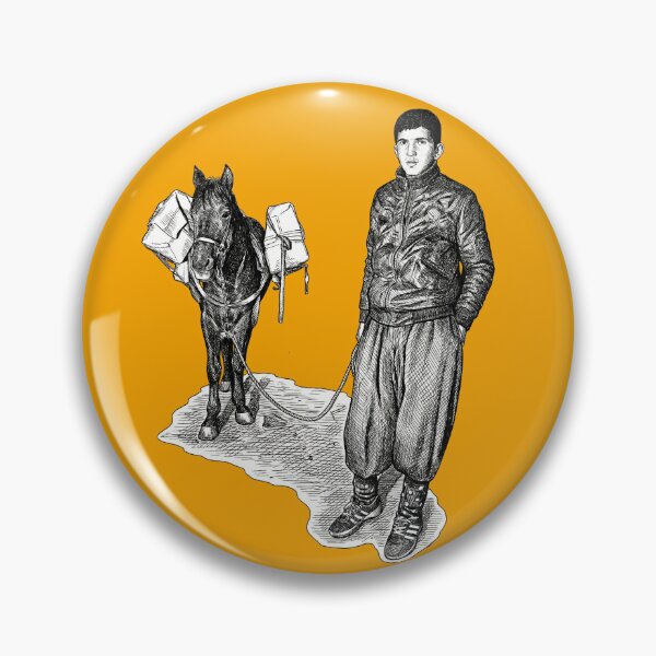 Item preview, Man with Donkey and Cargo designed and sold by Naux | Design & Illustration.