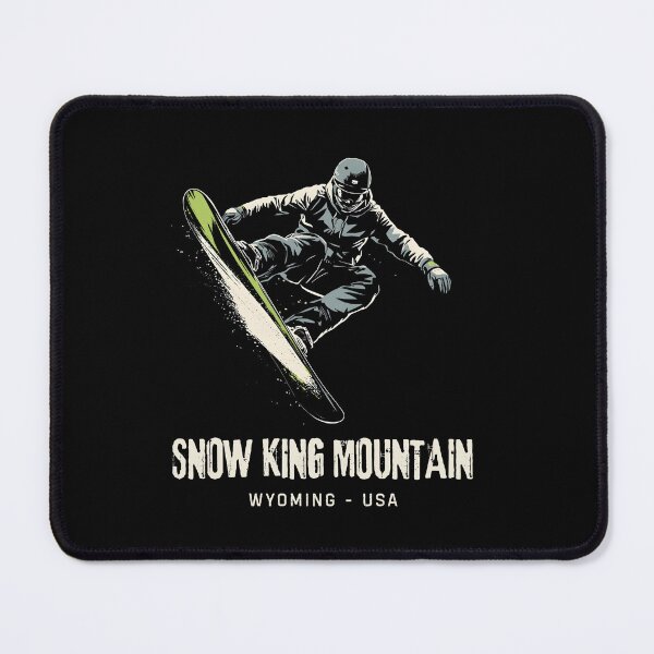 Item preview, Snow King Mountain - Wyoming  designed and sold by GoodOldVintage.