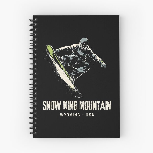 Item preview, Snow King Mountain - Wyoming  designed and sold by GoodOldVintage.