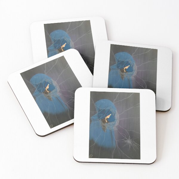 Item preview, Sad Woman Painting – Emotional Art, Oil Colors, Realistic Portrait designed and sold by memefeather.