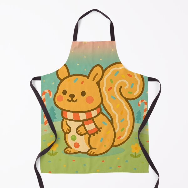 Item preview, Sugar Cookie Squirrel – Kawaii Holiday Animal Treat designed and sold by Whiskers&Waffles.
