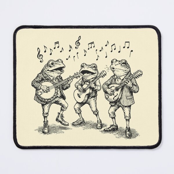 Item preview, Frogs Band Funny Folk Music Lover Toads designed and sold by Y-Vibes.