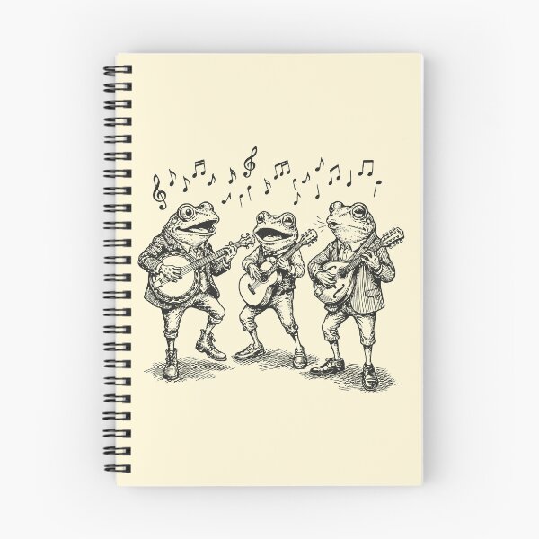 Item preview, Frogs Band Funny Folk Music Lover Toads designed and sold by Y-Vibes.
