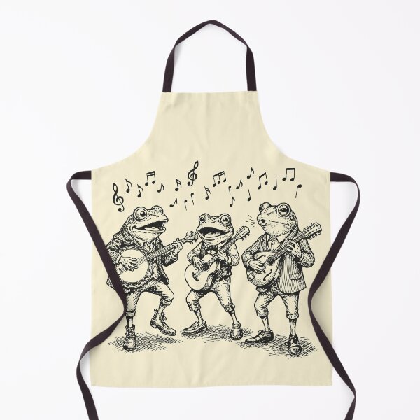 Item preview, Frogs Band Funny Folk Music Lover Toads designed and sold by Y-Vibes.