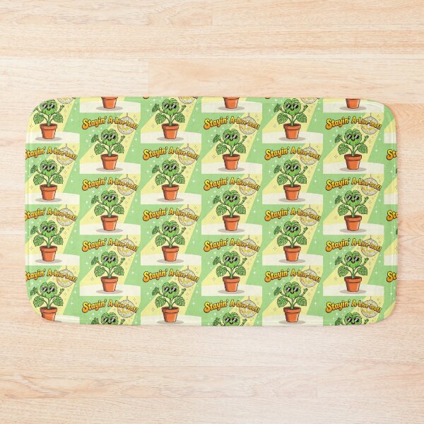 Item preview, Stayin’ A-Liveleaf! – Funny Disco Plant Pun Design | WhimsyByPaul designed and sold by WhimsyByPaul.redbubble.com.