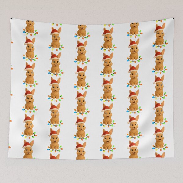 Item preview, Christmas Flemish Giant Rabbit designed and sold by Sillytoe.