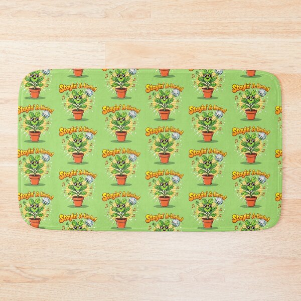 Item preview, Stayin’ A-Liveleaf! – Funny Disco Plant Pun Design | WhimsyByPaul designed and sold by WhimsyByPaul.redbubble.com.