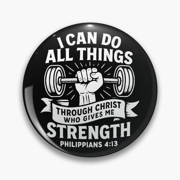 Item preview, Philippians 4:13 I can do all things through Christ who gives me strength designed and sold by plushism.