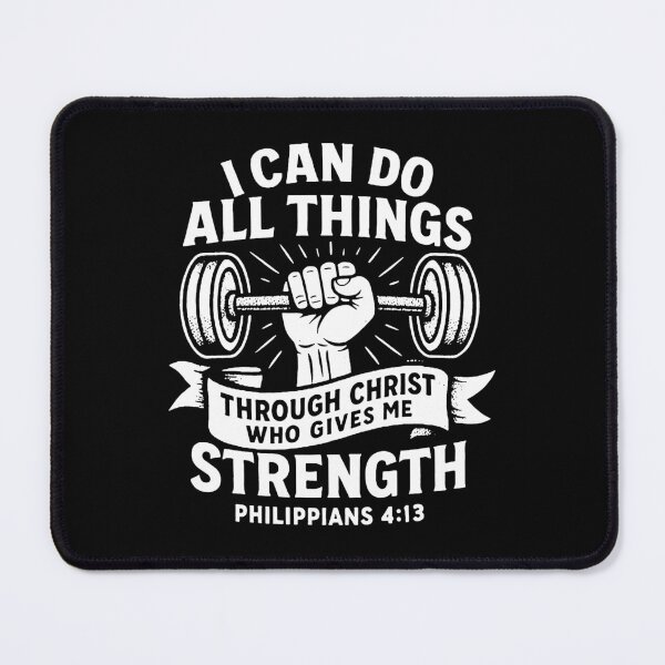 Item preview, Philippians 4:13 I can do all things through Christ who gives me strength designed and sold by plushism.