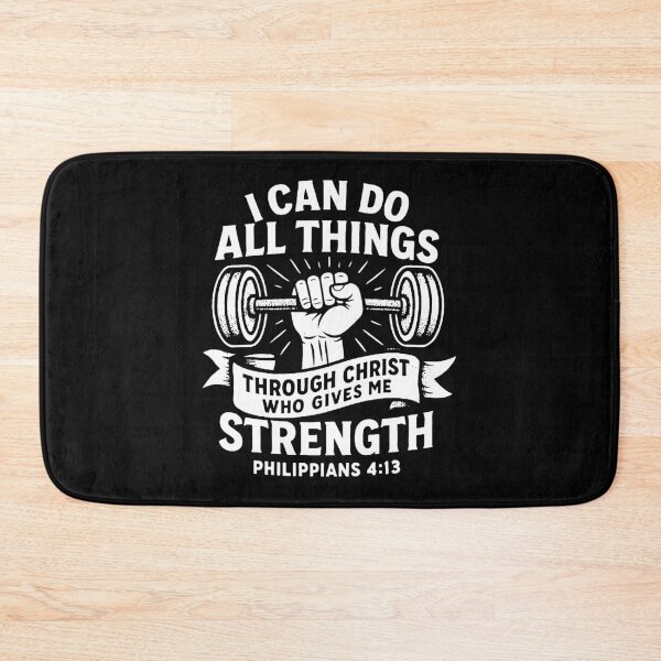 Item preview, Philippians 4:13 I can do all things through Christ who gives me strength designed and sold by plushism.