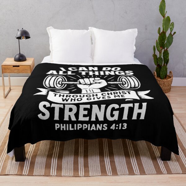 Item preview, Philippians 4:13 I can do all things through Christ who gives me strength designed and sold by plushism.