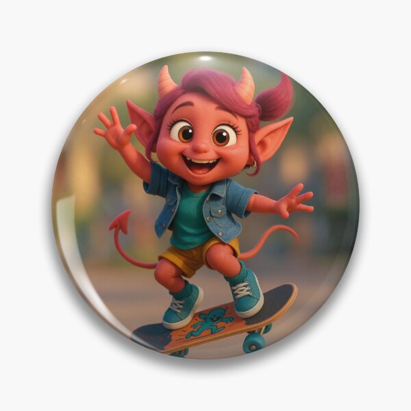 Item preview, Skater Imp Girl designed and sold by Sillytoe.