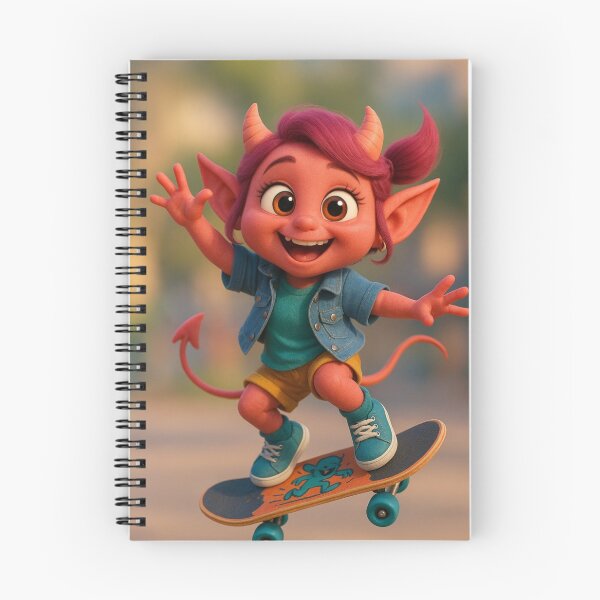Item preview, Skater Imp Girl designed and sold by Sillytoe.
