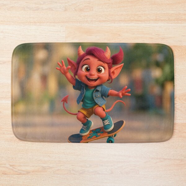 Item preview, Skater Imp Girl designed and sold by Sillytoe.