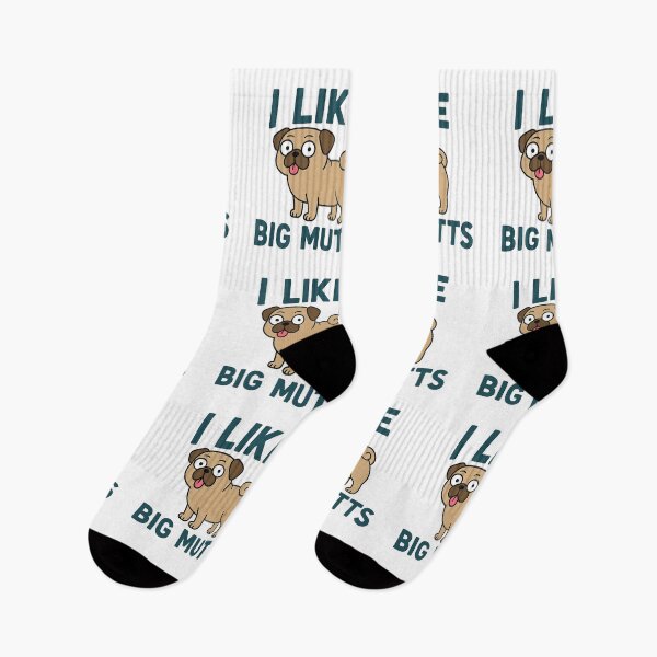 Item preview, I Like Big Mutts And I Cannot Lie Funny Pug Dog Lover Gift designed and sold by Annaart08.