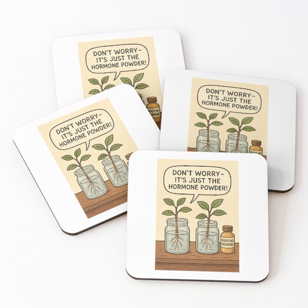 Item preview, Don’t Worry – It’s Just The Hormone Powder! | Funny Plant Propagation Art & Gift for Plant Lovers designed and sold by WhimsyByPaul.redbubble.com.