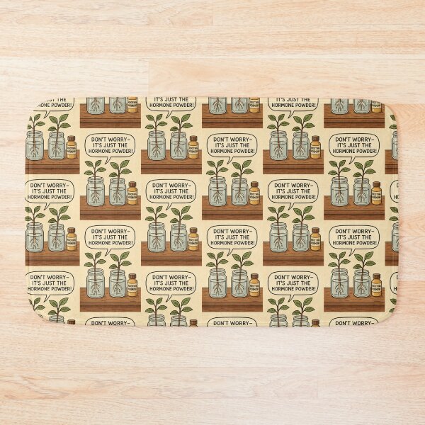Item preview, Don’t Worry – It’s Just The Hormone Powder! | Funny Plant Propagation Art & Gift for Plant Lovers designed and sold by WhimsyByPaul.redbubble.com.