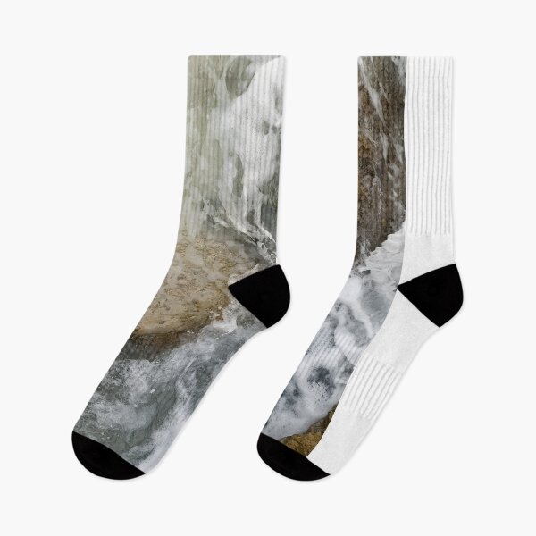 Item preview, Foamy Sea Waves Around Coastal Rocks designed and sold by Torizo.
