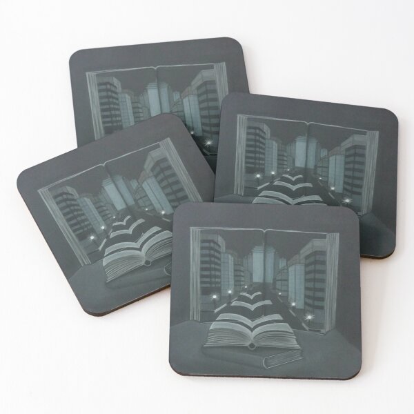 Item preview, City and Book Art – Knowledge, Civilization and Science Concept designed and sold by memefeather.