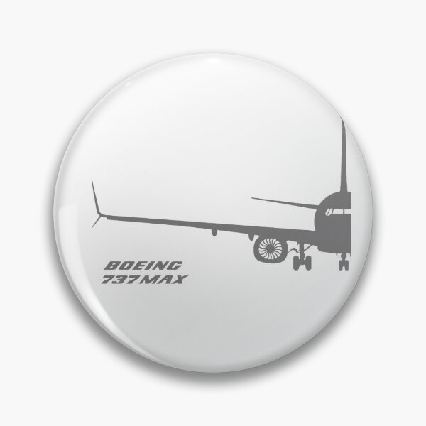 Item preview, Boeing 737 MAX Front View designed and sold by mctavares60.