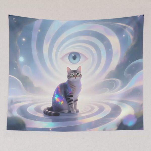 Item preview, A cat in a strange place.  designed and sold by Nomad-Maynard.