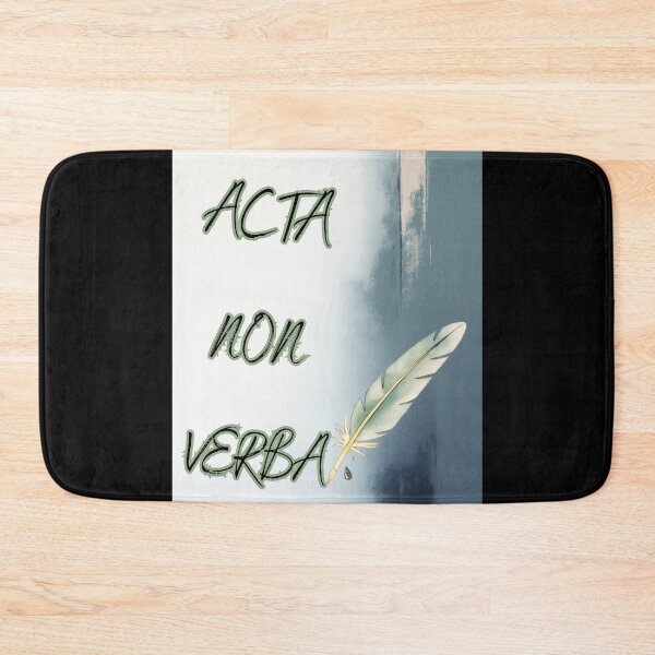 Item preview, Acta Non Verba- Actions Not Words Minimalist Ink designed and sold by Anyshca.