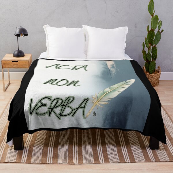 Item preview, Acta Non Verba- Actions Not Words Minimalist Ink designed and sold by Anyshca.