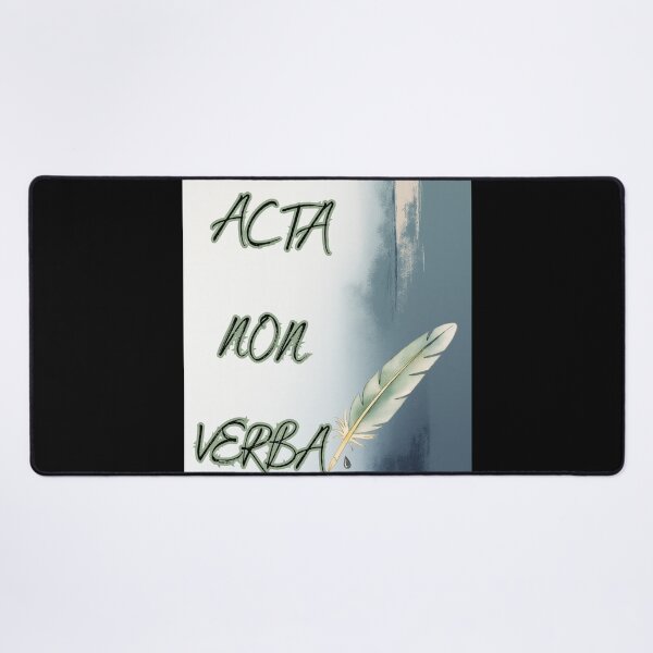 Item preview, Acta Non Verba- Actions Not Words Minimalist Ink designed and sold by Anyshca.