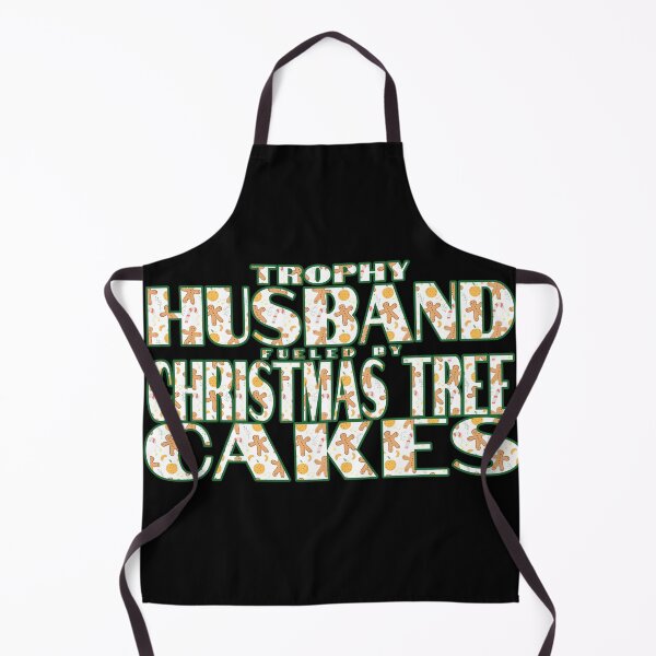 Item preview, Trophy Husband Fueled by Christmas Tree Cakes T-Shirt Christmas Family Humot T-shirt designed and sold by SunflakeStudio.