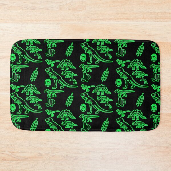 Item preview, green dinosaur park skeletons  designed and sold by Blck-Acid-Devil.