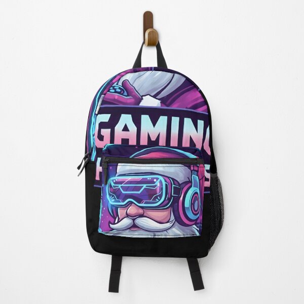 Item preview, Neon Cyberpunk Santa Gamer Holidays designed and sold by SoulenCify.