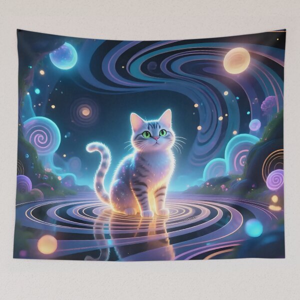 Item preview, A cat in a strange place.  designed and sold by Nomad-Maynard.