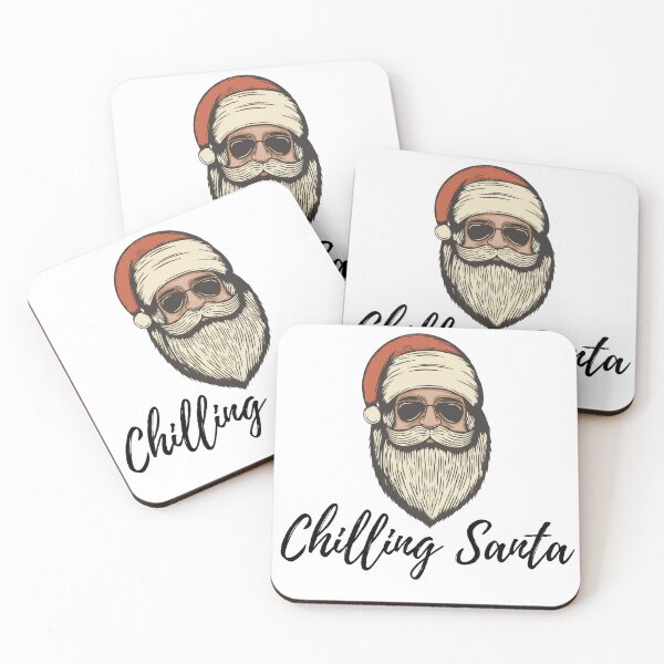 Item preview, Cool Santa Claus Hipster Beard Sunglasses | Vintage Retro Christmas Holiday Vibe designed and sold by DoveVonBucket.